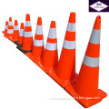 Orange Flexible Reflective Soft PVC Safety Traffic Cones